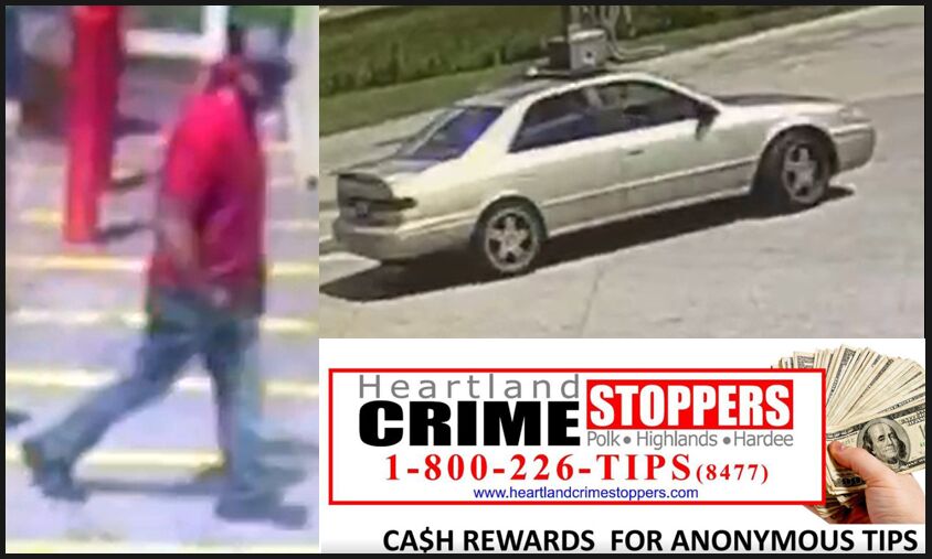 suspect and vehicle