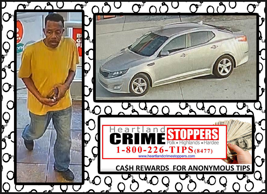 suspect and vehicle