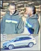 Suspect and vehicle Suspect and vehicle
