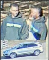 Suspect and vehicle