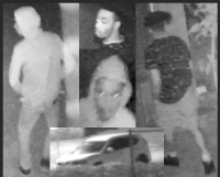 Suspects in attempted burglary Suspects in attempted burglary
