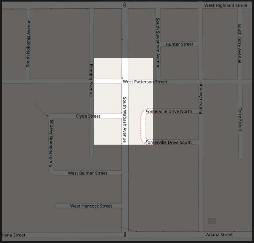 Investigation area