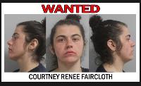 Courtney Faircloth mug shot Courtney Faircloth mug shot