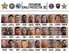 Operation Child Protector III arrests